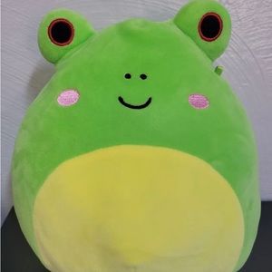 Rare Wendy the Green Frog 12”  squishmallows Plush Toy Pillow Mint Condition